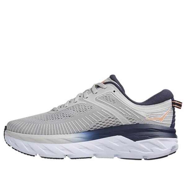 (WMNS) HOKA ONE ONE Bondi 7 'Lunar Rock Black Iris' 1110519-LRBI