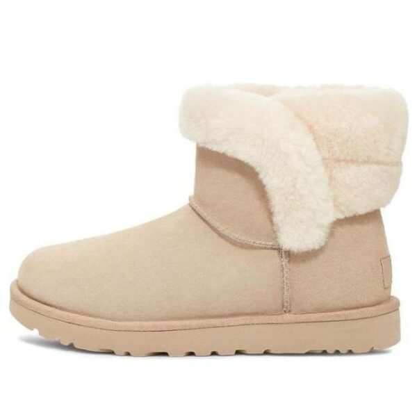 (WMNS) UGG Saniya Mini Suede Classic Boot 'Sawdust' 1153512-SWD