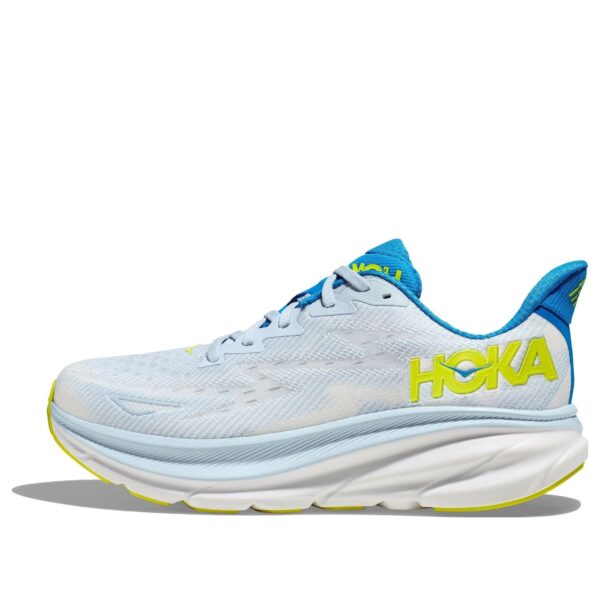 HOKA ONE ONE Clifton 9 Wide 'Ice Blue Evening Primrose' 1132210-IWEP