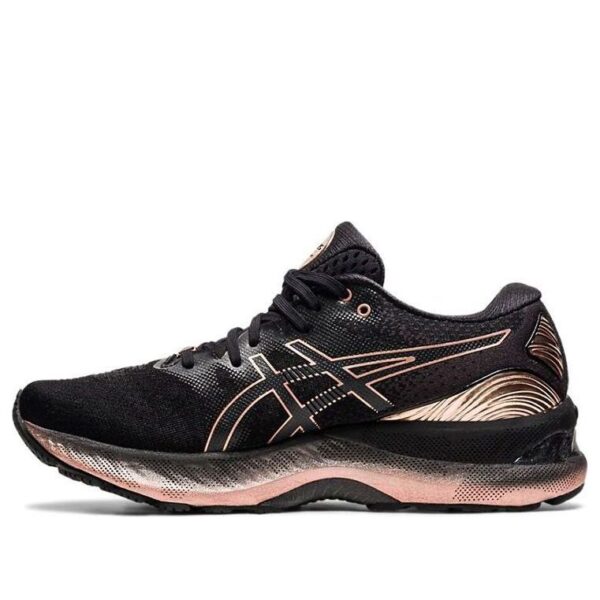 (WMNS) ASICS Gel-Nimbus 23 Platinum 'Black Rose Gold' 1012B013-001
